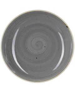 CHURCHILL Stonecast Piatto Fondo Coupe Grigio Cm 24