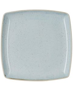 CHURCHILL Stonecast Piatto Quadro Azzurro cm 26