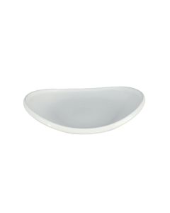 EFAY Taiji Vassoio curvo ovale bianco