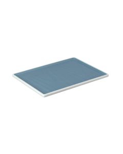 EFAY Taiji Vassoio rettangolare azzurro