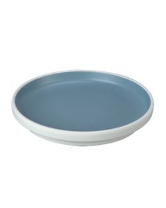 EFAY Taiji Piatto piano azzurro in melamina