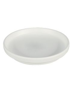 EFAY Taiji Piatto piano bianco in melamina cm 19x19x3