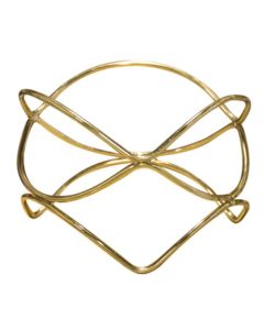 EFAY Stand antiscivolo universale oro Dance in acciaio rivestito in PVC in diverse misure