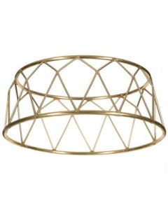EFAY Stand universale antiscivolo Oro "Crown" Acciaio rivestito in PVC cm 15x10 H 10 cm  