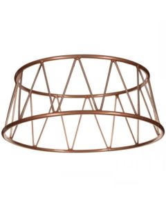 EFAY Stand universale antiscivolo Rame "Crown" Acciaio rivestito in PVC cm 15x10 H 10 cm