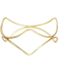 EFAY Stand universale antiscivolo Oro Dance Acciaio rivestito in PVC h 10 cm