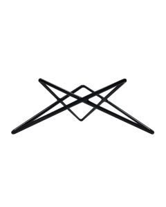 EFAY Star Stand universale antiscivolo acciaio rivestito in PVC H 7,3 cm
