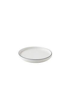 Table Top Piatto pane Filo Nero cm 16,5 - Confezione da 6 pezzi