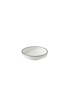 Table Top Piatto pane Filo Nero cm 16,5 - Confezione da 6 pezzi