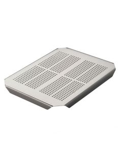 Inox Macel Falso fondo forato in acciaio inox GN 1/2 cm 32,5x26,5x2,5