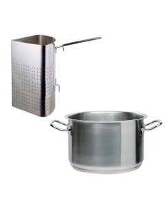 ILSA Casseruola Alta Induzione Inox 18/10 2 Manici