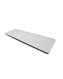 ILSA Vassoio GN 2/4 Bianco con piedini "GN BAKER" cm 53x16,2