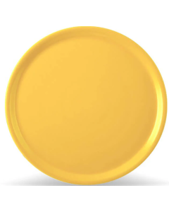 Saturnia Piatto Pizza Napoli cm 31 Giallo - Confezione da 6 pezzi