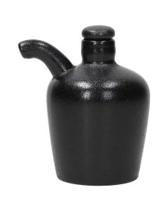 Tognana Jap Black Bottiglietta soja nera in ceramica cm 6,5 h 10 - Confezione da 6