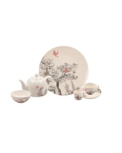 LE COQ PORCELAINE Kerasia color avorio - Servizio Piatti colorati