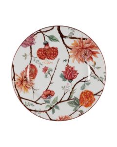 Le Coq KEPOS Piatto frutta con fiori cm 21 - Confezione da 6 pezzi