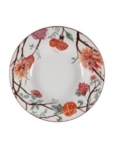Le Coq KEPOS Piatto fondo con fiori cm 22,5 - Confezione da 6 pezzi