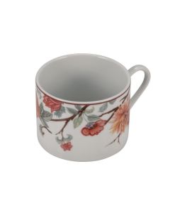 Le Coq KEPOS Tazza tè bianca con fiori cl 19 - Confezione da 6 pezzi