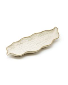 LE COQ Kypseli Vassoio Foglia Stretto beige 24