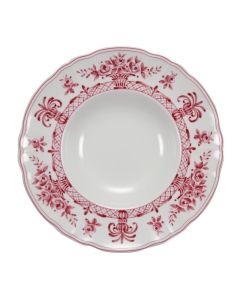 LE COQ NEOS ANTHIROS Pastabowl bianco e blu 26,5 cm - Confezione da 4 pezzi