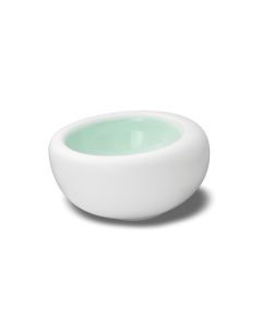 LE COQ Ninfa Coppa Gourmet acquamarina e bianco matt 17x15