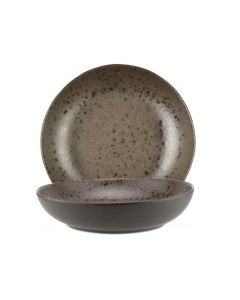 LE COQ Phobos Coppa Tonda marrone puntinata 28 cm