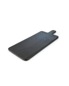 LE COQ Phobos Tagliere rettangolare nero puntinato blu 37x15