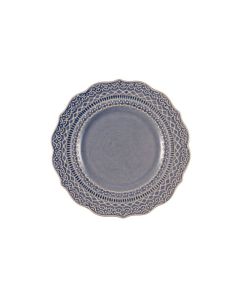 LE COQ Skalistos Piatto Pane denim con decoro in rilievo 15 cm - Confezione 6 pezzi