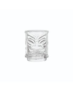 Tognana Maui Bicchiere da shot Tiki trasparente cl 4 - Confezione da 6 pezzi