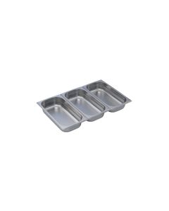Inox Macel Vasca in acciaio inox GN 1/3 cm 32,5x17,5 diverse altezze