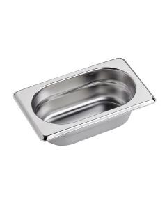 Inox Macel Vasca in acciaio inox GN 1/9 cm 17,6x10,8x10