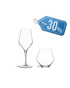OFFERTISSIMA BORMIOLI LUIGI Supremo: Calice Chianti/Pinot grigio 45 cl 24 pezzi + Bicchiere Pinot Noir 45 cl 24 pezzi