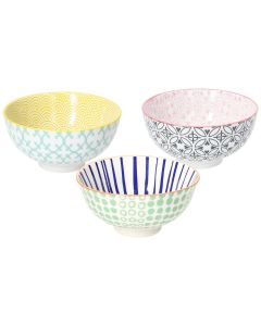Tognana Set 6 Coppette Multicolor Barcellona cm 12