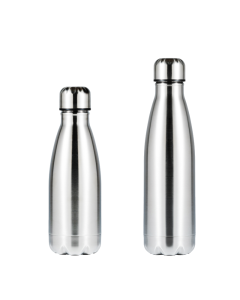 ILSA Borraccia termica doppia parete con moschettone e custodia 35cl acciaio inox 18/10 - Blu