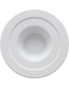 PORVASAL Piatto White Fondo Ronda - Confezione da 6 pezzi