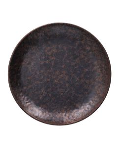 Tognana Piatto Coupe Cm 16 Corten Melamina Marrone - Confezione da 6 pezzi