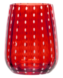 Bicchiere Perlage Rosso cl 36 - Confezione da 6 pezzi