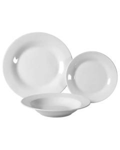 Servizio 18 pezzi Bianco XTRA