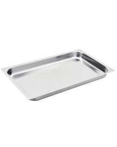 Inox Macel Vassoio teglia a bordo piano in acciaio inox GN 1/1 cm 53x32,5x4