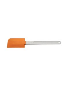 TRIX GOMMA Spatola silicone cm 10x6 Arancione e Bianco