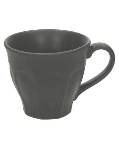 TOGNANA Vulcania Tazza Macchiato Black Porcellana Nero - Confezione da 6 pezzi