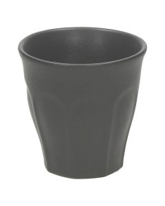 TOGNANA Vulcania Bicchiere Black Porcellana Nero - Confezione da 6 pezzi