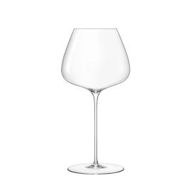 Bormioli Luigi Sapientia Burgundy Calice Vino Rosso Soffiato a Bocca cl 87 - Confezione da 2 Pezzi