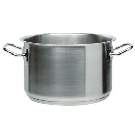 ILSA Casseruola Alta Induzione Inox 18/10 2 Maniglie Cm 32
