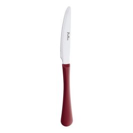 PINTINOX Stresa Colour Set di coltelli multiuso in acciaio lucido manico rosso - Confezione da 6 pezzi