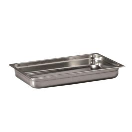 Inox Macel Vasca in acciaio inox GN 1/1 cm 32,5x53x6,5