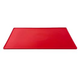 MC Ristorazione Flex Tagliere da cucina Flessibile professionale Rosso con bordo 50x30 cm