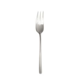 PINTINOX Sky Forchettina frutta e dessert 3 rebbi colore acciaio satinato - Confezione da 12 pezzi