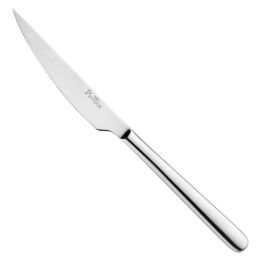 PINTINOX Sky Coltello Bistecca colore acciaio satinato - Confezione da 12 pezzi