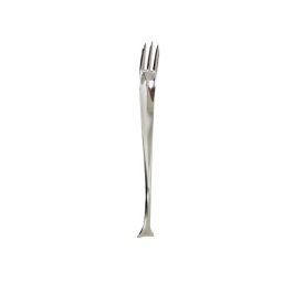 PINTINOX Dolphin Forchettina da dolce a 3 spine in acciaio inox - Confezione da 12 pezzi